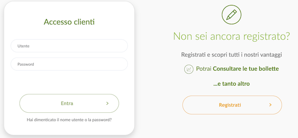 login registrazione area clienti iberdrola