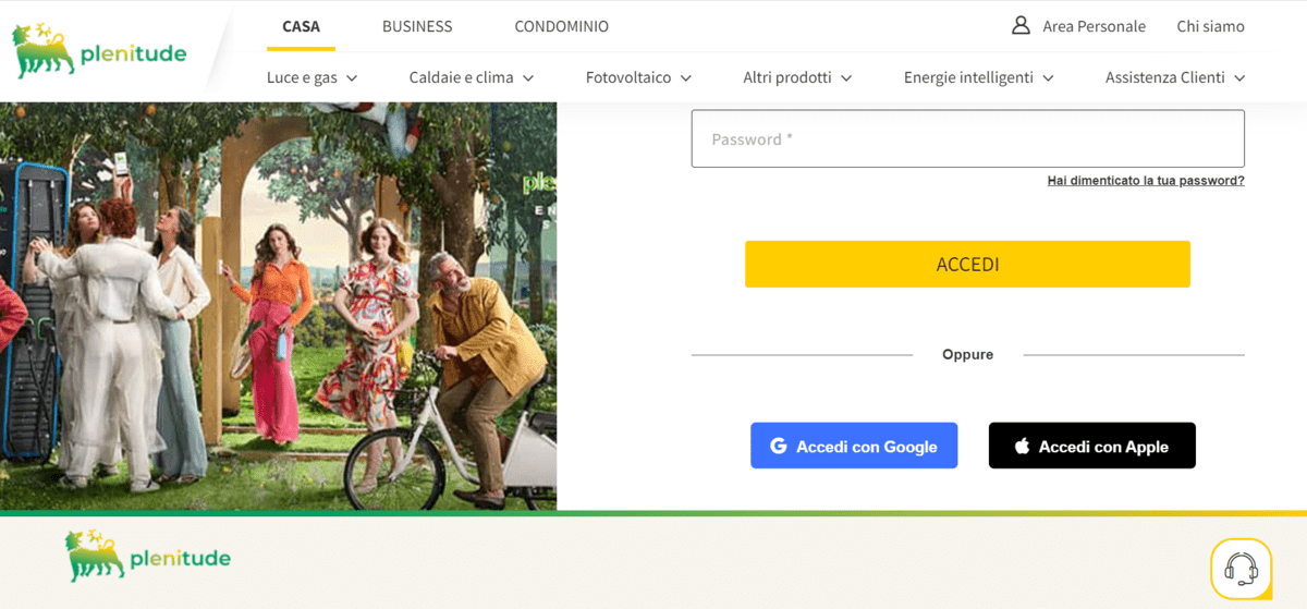 Assistenza App Eni Plenitude
