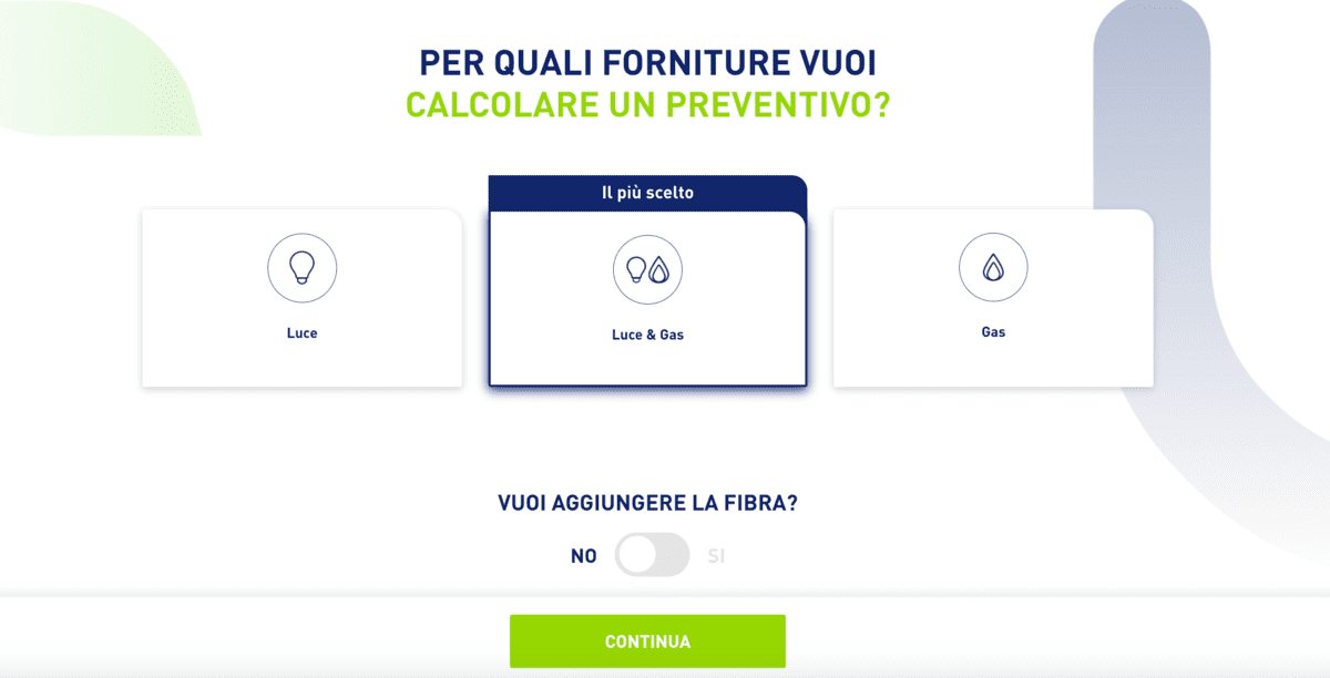 attivare offerta sorgenia