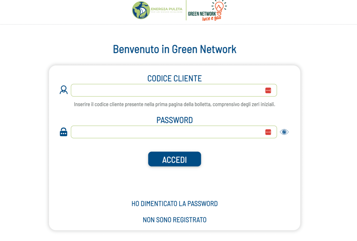 green network login