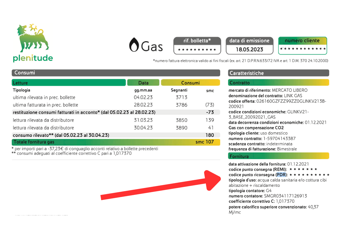 Bolletta Eni Plenitude gas e luce come leggerla