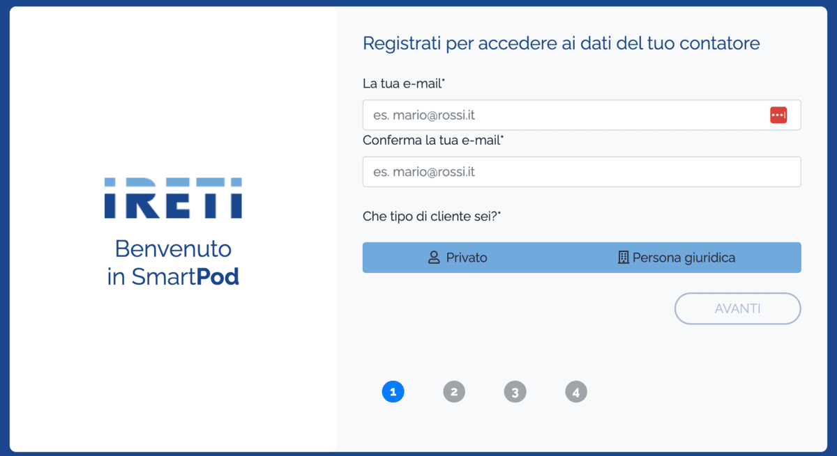 smartpod portale ireti