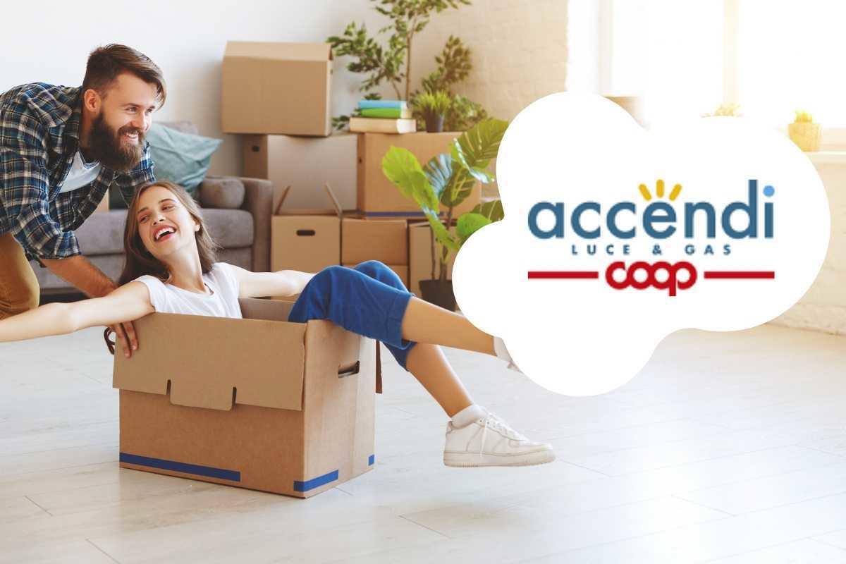 accendi luce gas coop voltura