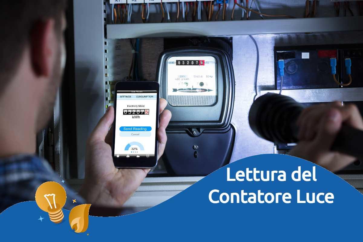 Come fare la lettura del contatore luce